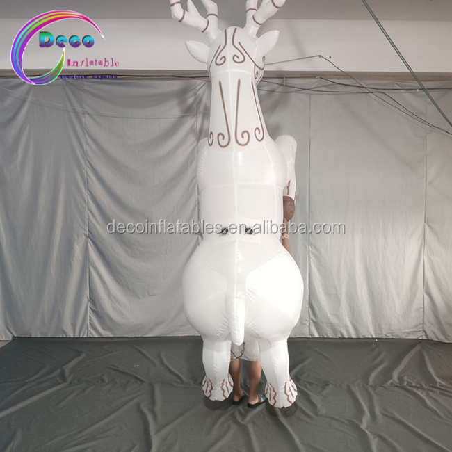 Christmas inflatable moose costume inflatable animal mascot performance costume inflatable elk costume