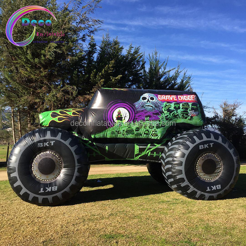 2019 Hot sale giant inflatable monster truck, monster truck inflatable for advertising