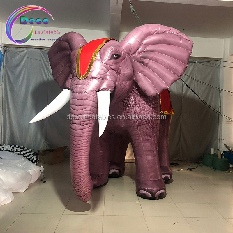 Inflatable Mascot Animal Elephant Balloon Event Decor Advertising Giant Inflatable Cartoon Elephant