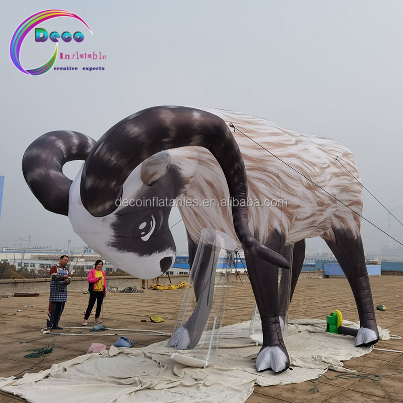 inflatable sheep / inflatable goat animal model for decoration