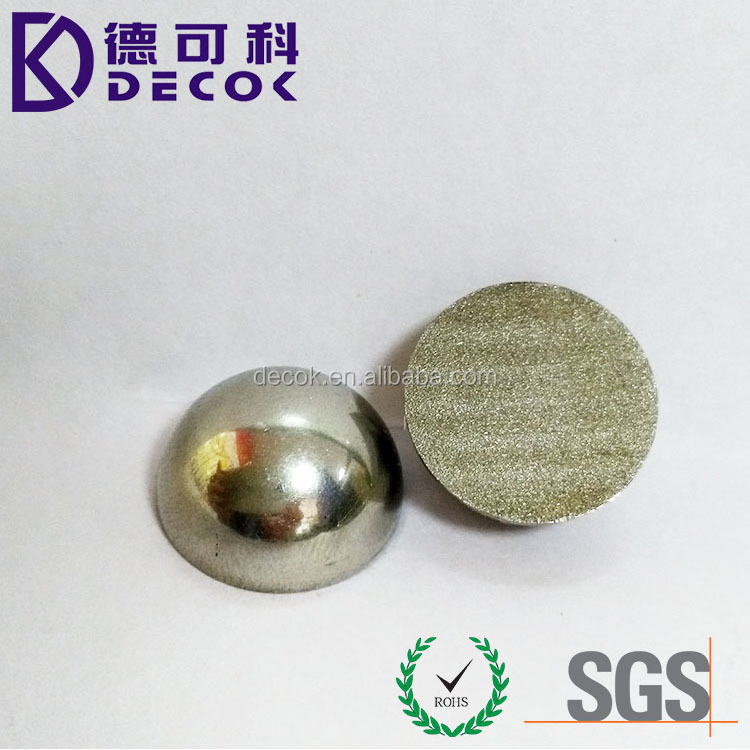 Solid stainless steel hemisphere solid metal half sphere solid hemisphere