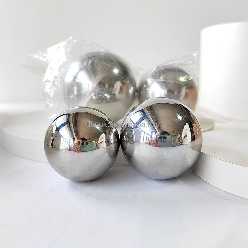 Wholesale Customized 40mm 45mm 50mm 2 inch AISI 410 430 Magnetic feature stainless steel hollow inox metal sphere