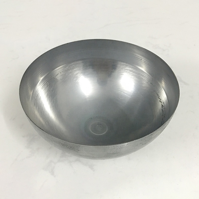 400mm aluminum half metal ball hollow sphere aluminum hemisphere for fire pits