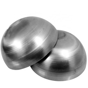 400mm aluminum half metal ball hollow sphere aluminum hemisphere for fire pits