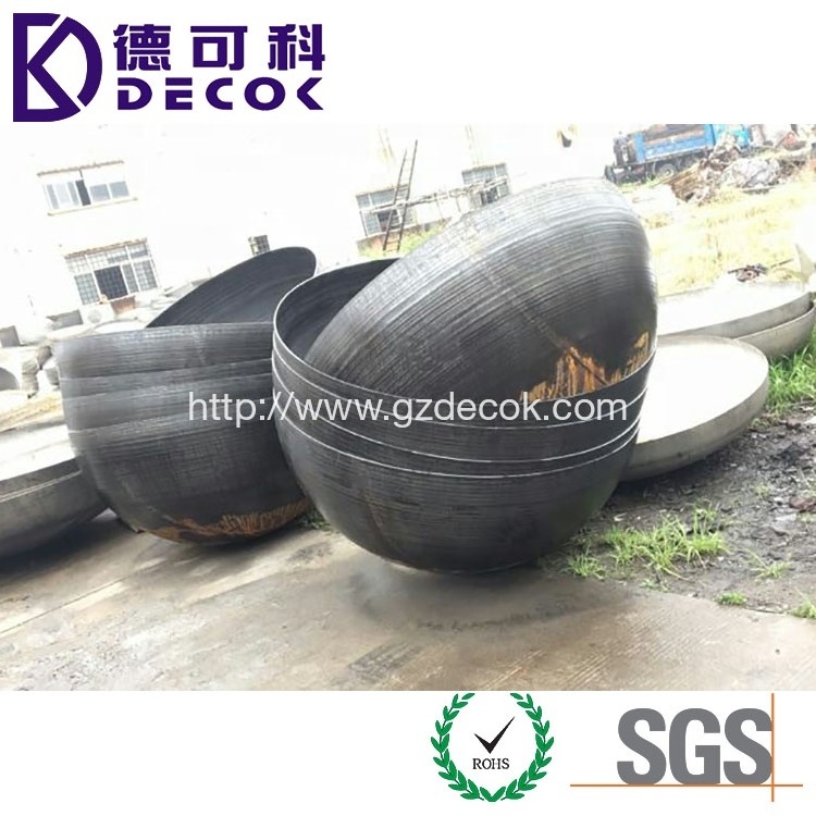 6mm thickness 1000mm large iron semi-sphere for fire pit