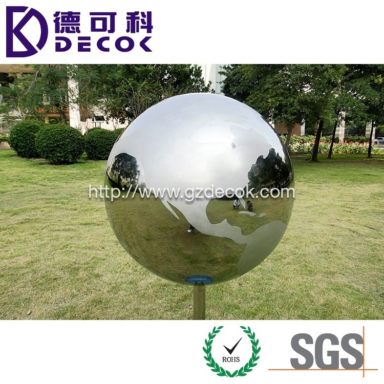 50cm large metal half sphere hollow stainless steel half sphere