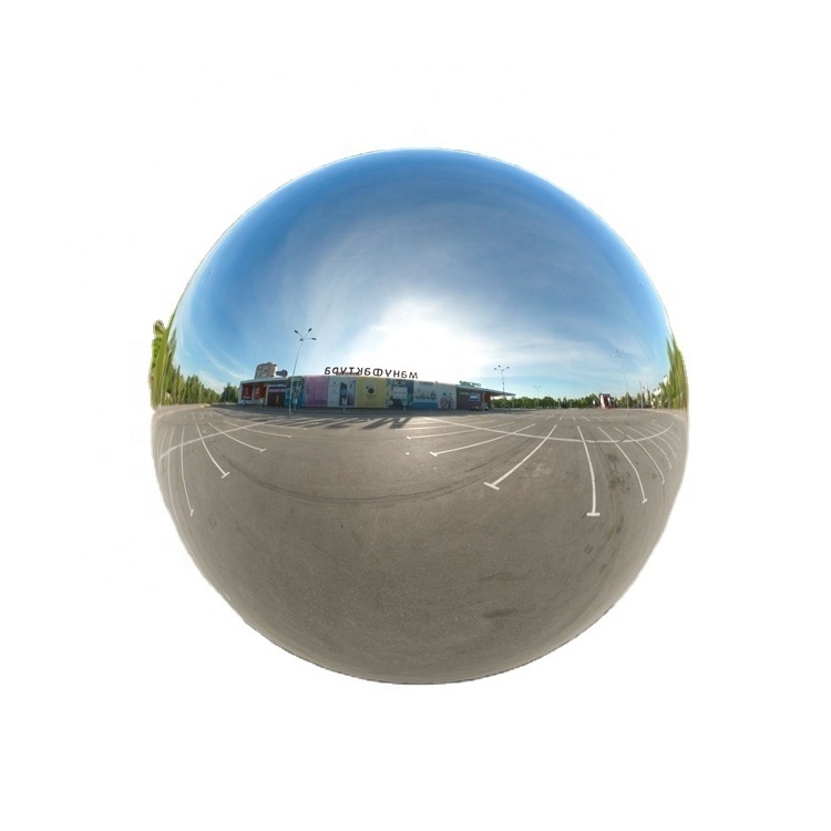 Mirror polished large metal spheres 24 inch 600mm large stainless steel hollow balls