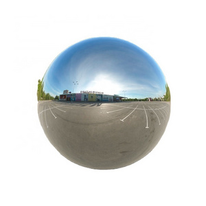 Mirror polished large metal spheres 24 inch 600mm large stainless steel hollow balls