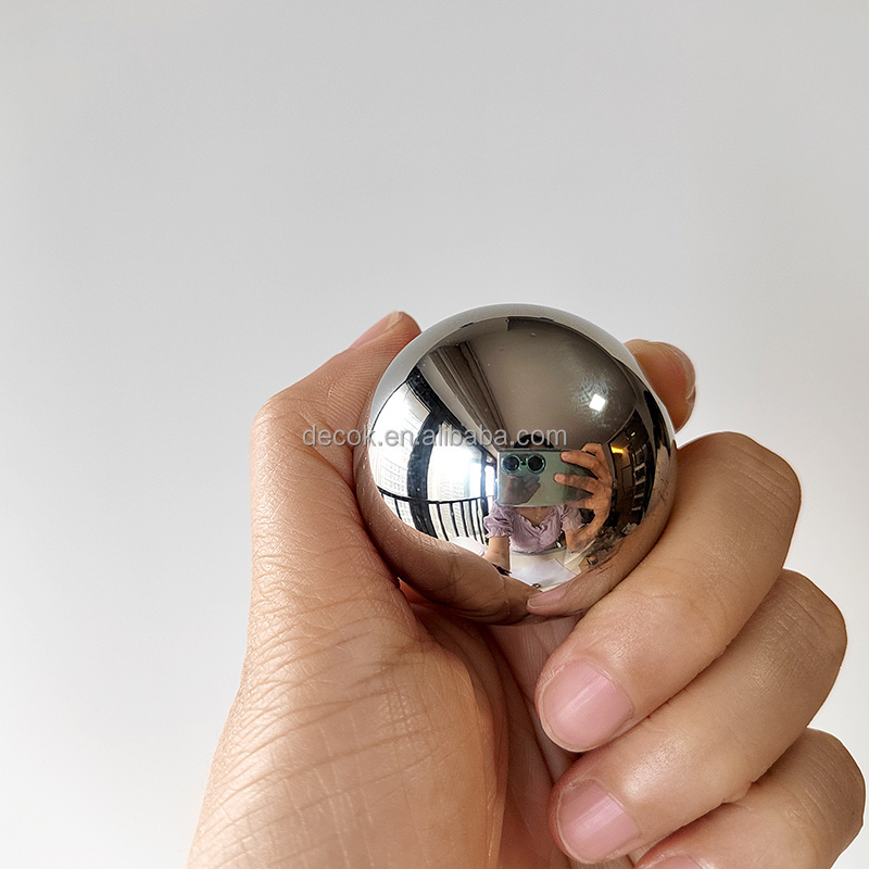 small metal ball craft 25mm 30mm 32mm 35mm AISI 304 316 316L mirror polishing surface stainless steel hollow inox metal sphere