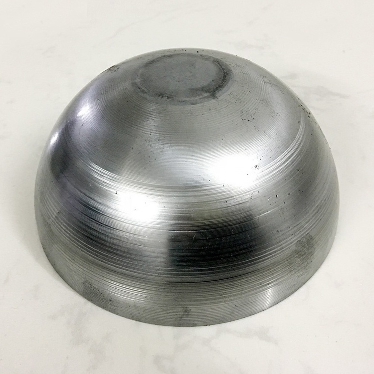 400mm aluminum half metal ball hollow sphere aluminum hemisphere for fire pits