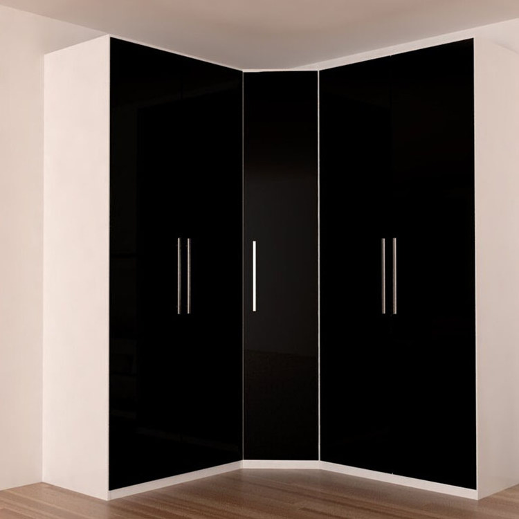 Simple Corner Armoire Wardrobe Bedroom Closet