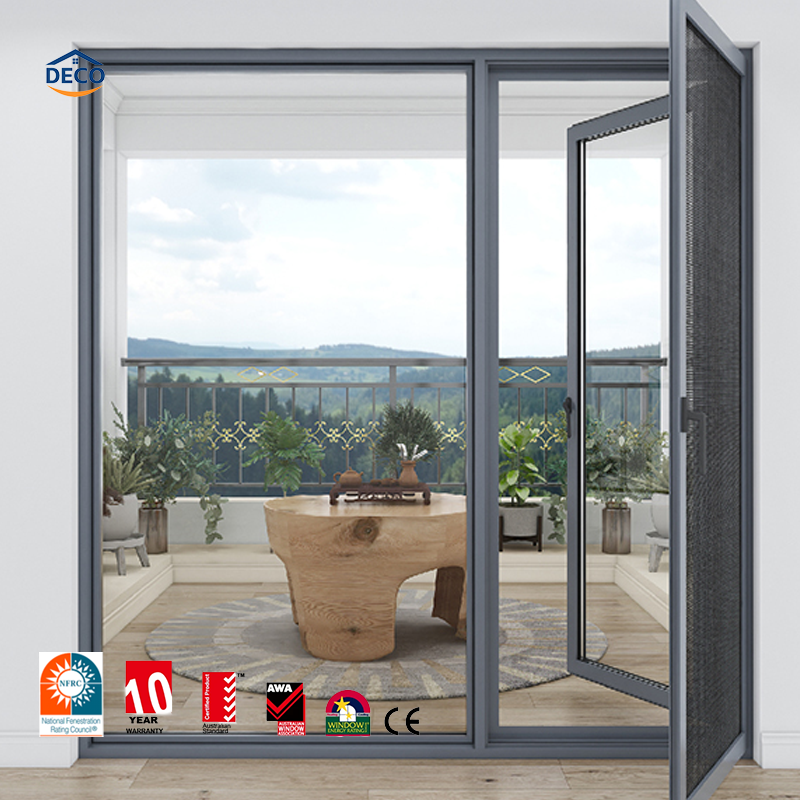 New High Quality High Quality Thermal Break Aluminium Frame Doors And Windows Aluminum Double Glaze Casement Window