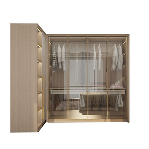 Whole House Customized Package Furniture Wardrobe Master Bedroom Light Luxury Cloakroom clothes cabinets wardrobe storage