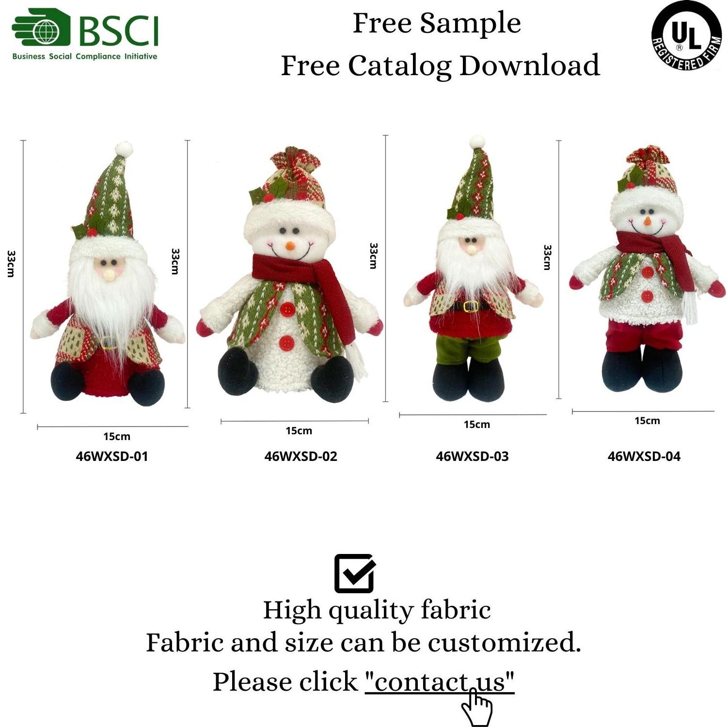 Toy Toys Wholesale Elf Gnome Ornaments Santa Doll Ornament Soft Flat Red And White Stripe Big Elv Christmas Plush