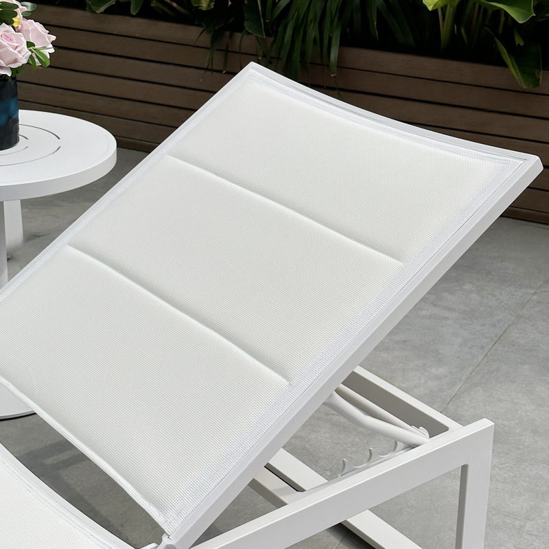 Outdoor Bed Hotel Swimming Pool Beach Teslin Lounge Chair Designer Outdoor Furniture