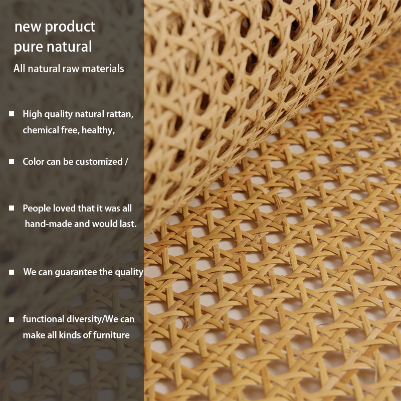 UV-resistant Weaving Chairs Sofas Furniture Material Flat Synthetic PE Plastic Rattan Resin Wicker Material