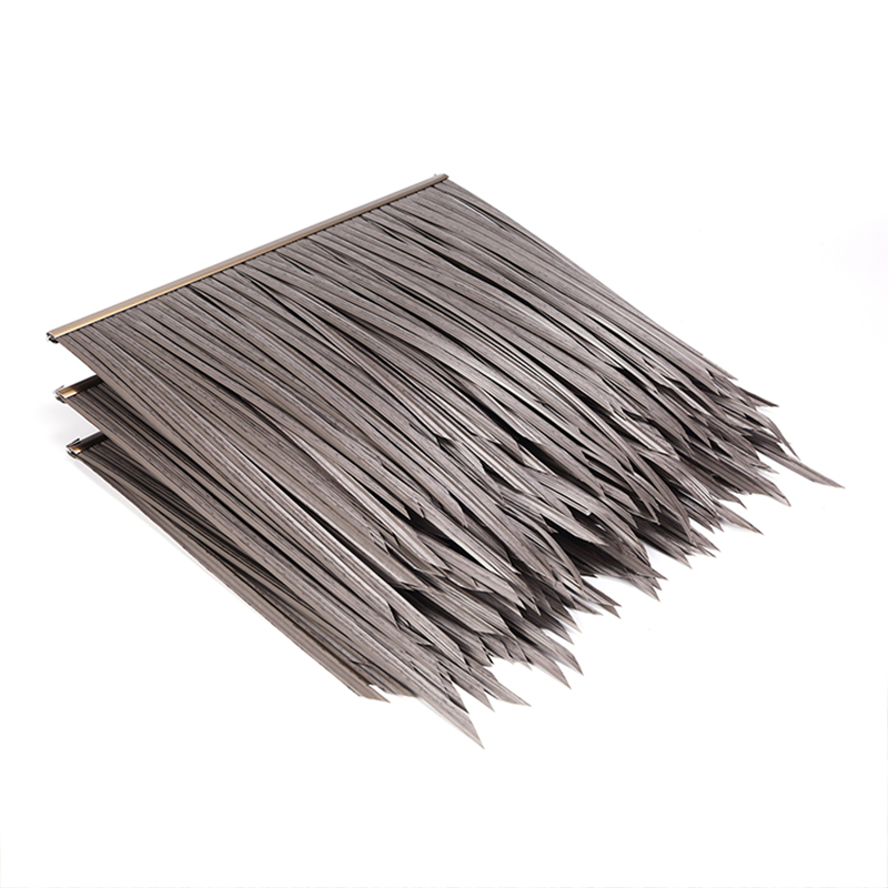 Free Tools Fireproof Anti-UV Gazebo Roof Water Reed Synthetic Thatch