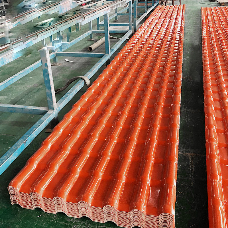 popular Spanish roof resin tile tejas shingle para techos pvc de plastico asa roofing sheet for house warehouse