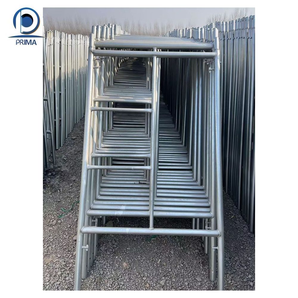 Prima Horizontal frame scaffolding for construction Fix clamp for tubular scaffolding Used swing stage scaffolding for sale