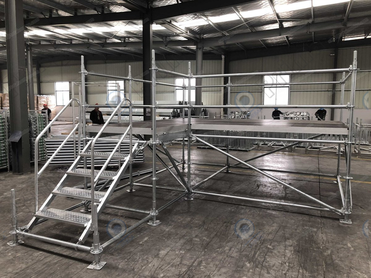 Prima Steel Pipe Scaffolding For Construction New Style Mobile Aluminium Telescopic Steel Pipe Scaffolding For Construction