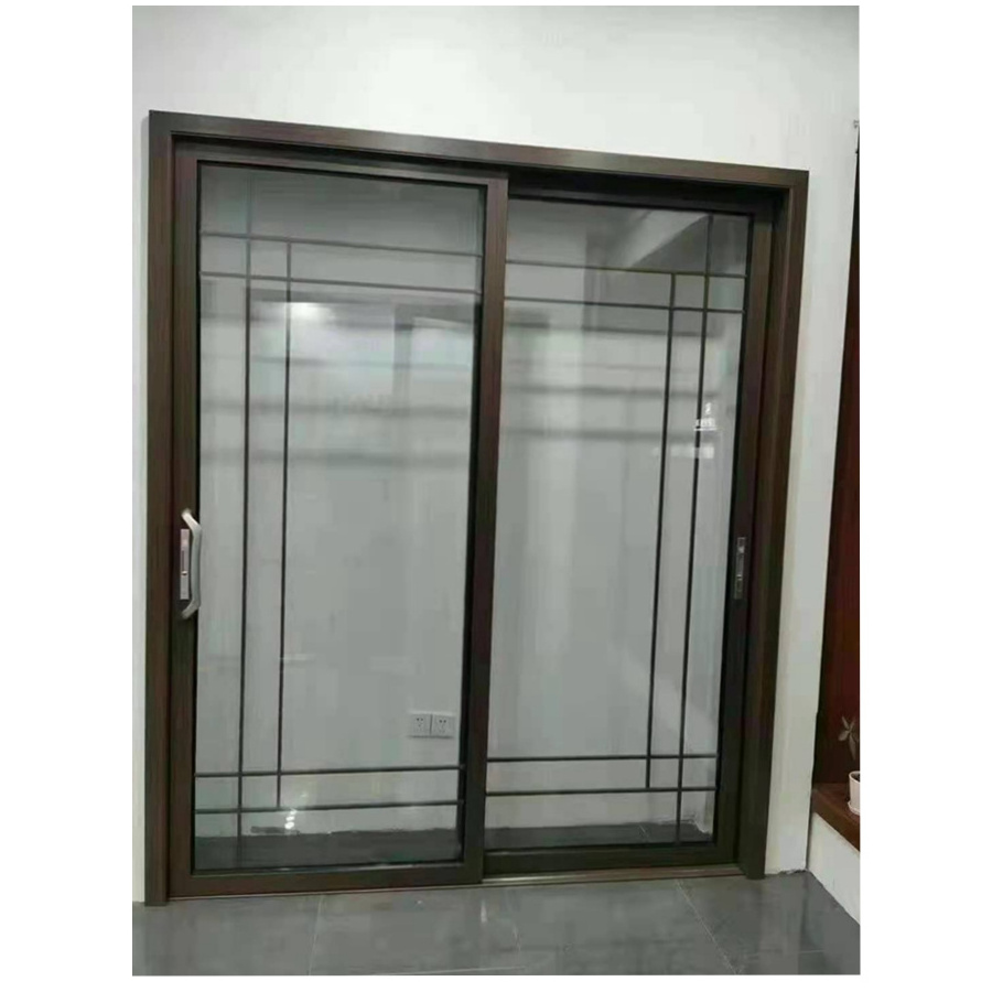 Prima CE aluminum glass sliding and lift doors with electronic shutter Hotel Apartments patio doors double glazed sliding door