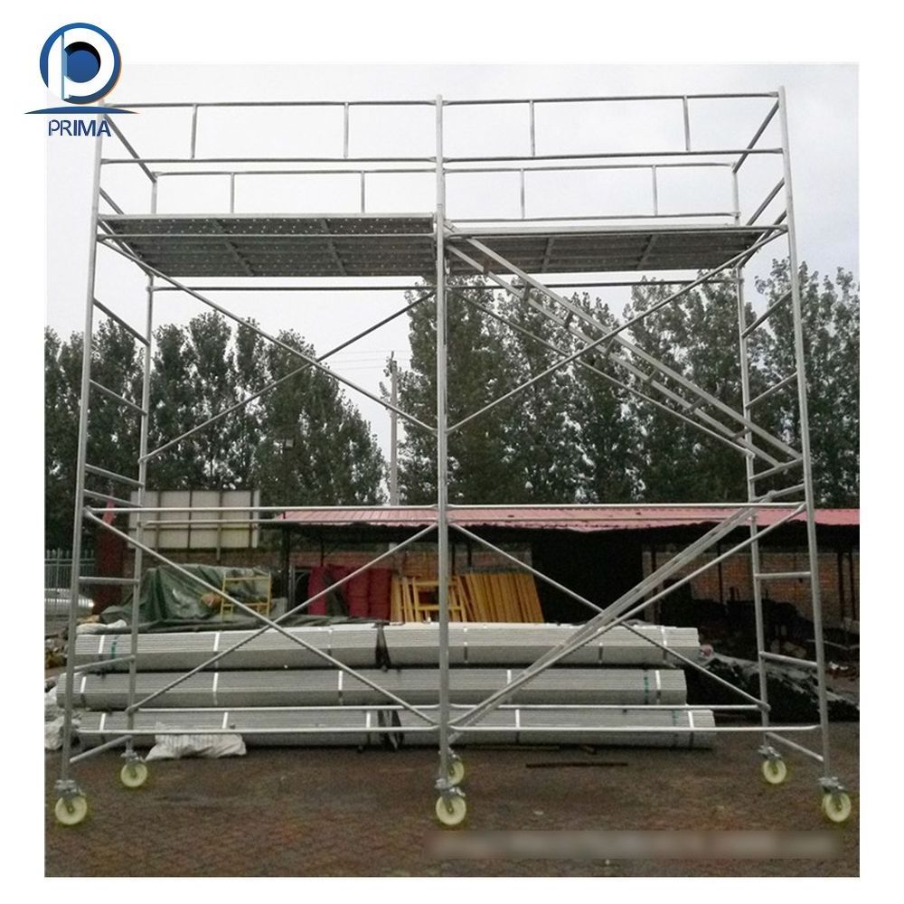 Prima Scaffolding for construction aluminium Platform With Wheels Craigslist used scaffolding for sale