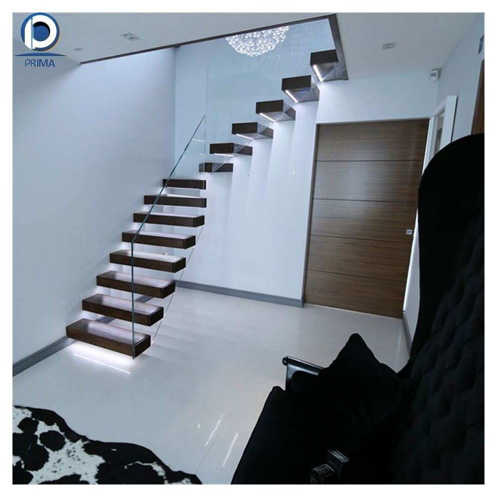 Prima 2023 Superb Home Residential Use Straight Stair Outdoor and Indoor Customized Stair PR-SS0030