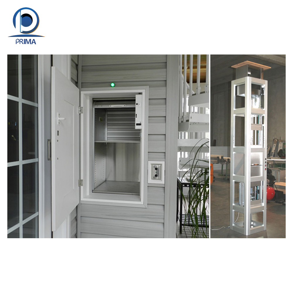 Prima China cheap hydraulic kitchen food service elevator restaurant dumbwaiter lift dumbwaiter price