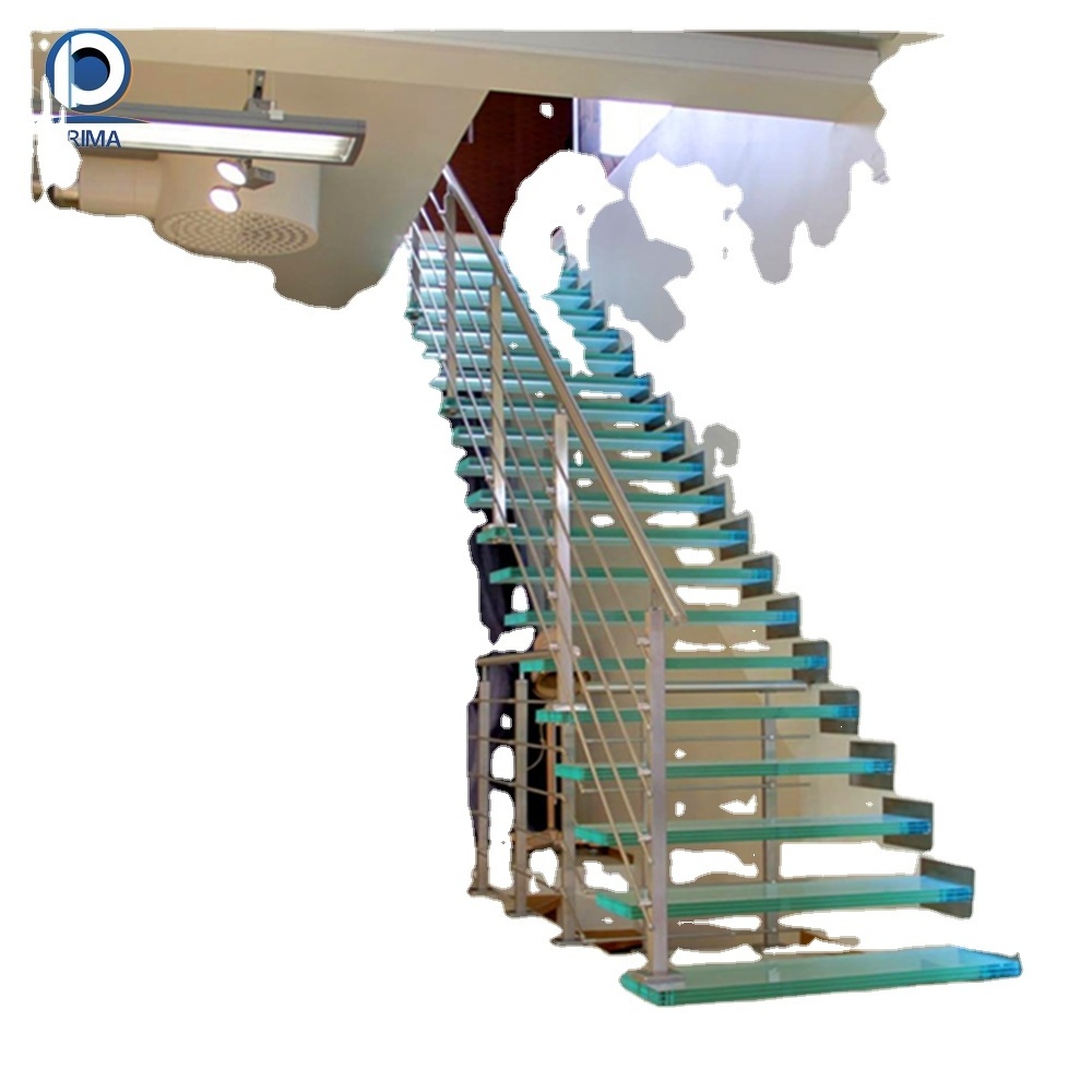 Prima 2023 Superb Home Residential Use Straight Stair Outdoor and Indoor Customized Stair PR-SS002