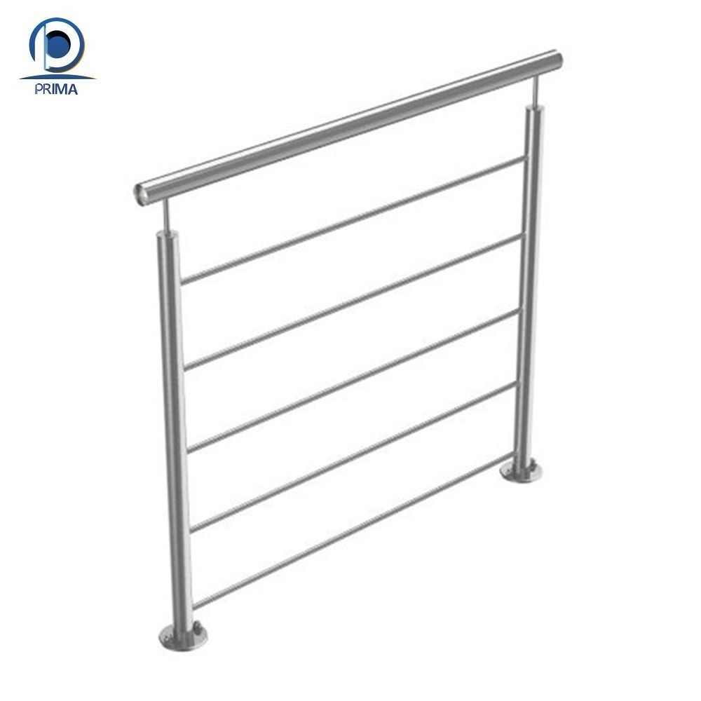 Prima Deck Rod Stair Railing Cost Cheap Tensioning Stainless Steel Cable Balustrade Railing Post