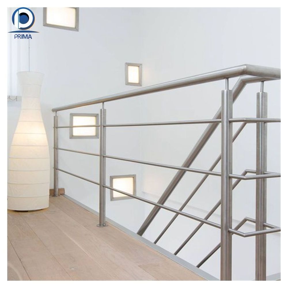 Prima Deck Rod Stair Railing Cost Cheap Tensioning Stainless Steel Cable Balustrade Railing Post