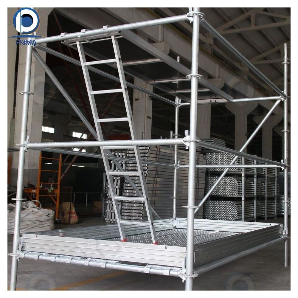 Prima Professional Portable Mobile Scaffoldings Platform Scaffolding pedal pine planks steel catwalk platfo