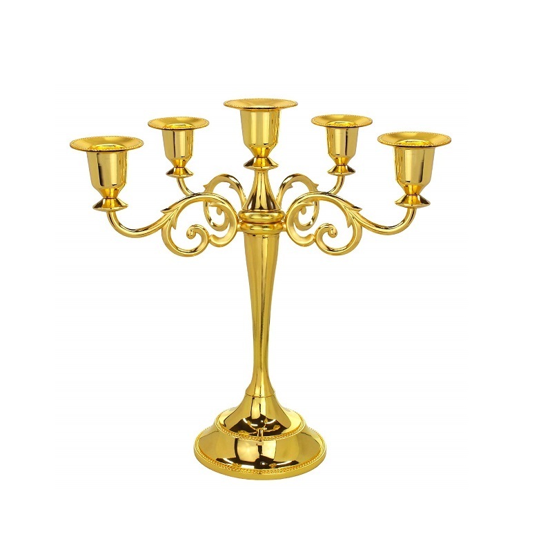 Trendsetting Black Candelabras For Home Furniture Floor Decoration Hotel Centerpiece Luxury Candles Stand Antique Candelabras