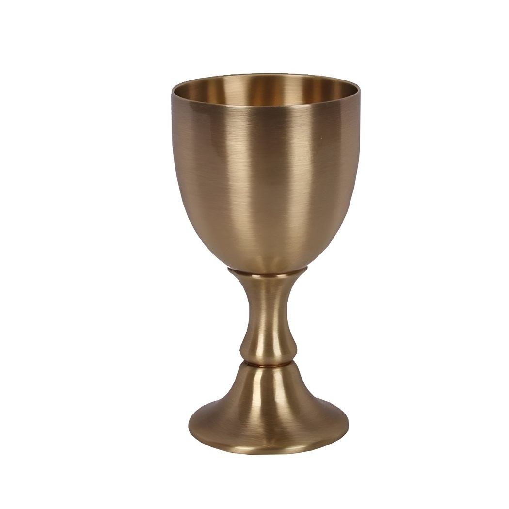 Wholesale Copper Martina glass Metal Copper Hammered Wine Goblet Best Selling Pure Copper Hammered Wine Glass Made in India