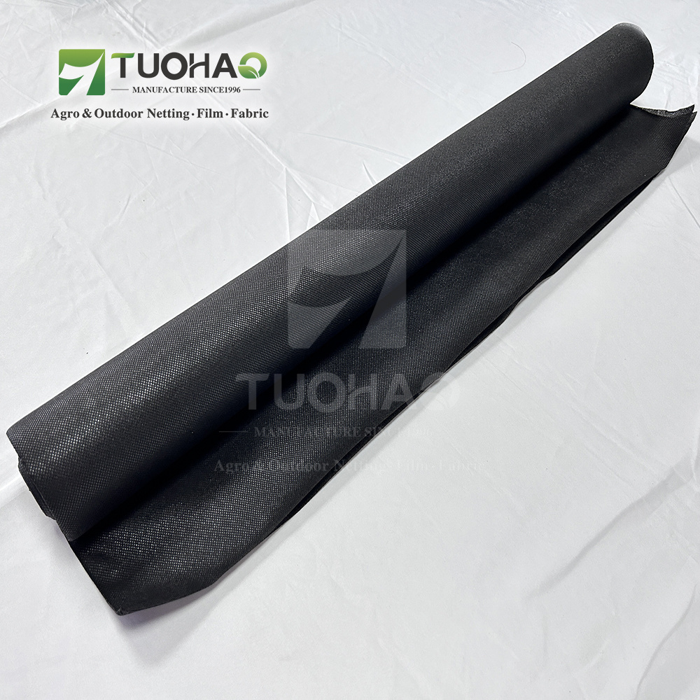 Hot sale disposable long black polyethylene fabric non woven anti grass mat