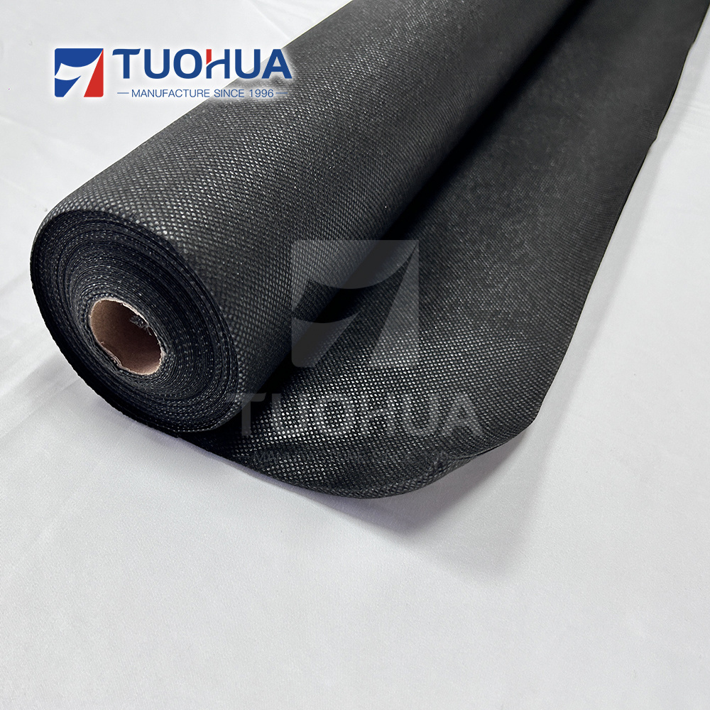 Hot sale disposable long black polyethylene fabric non woven anti grass mat