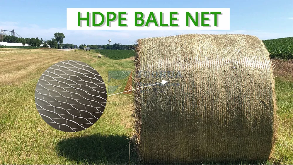 hot sale good quality 1.25x3000m Bale Net Wrap/Hay Bundling Netting