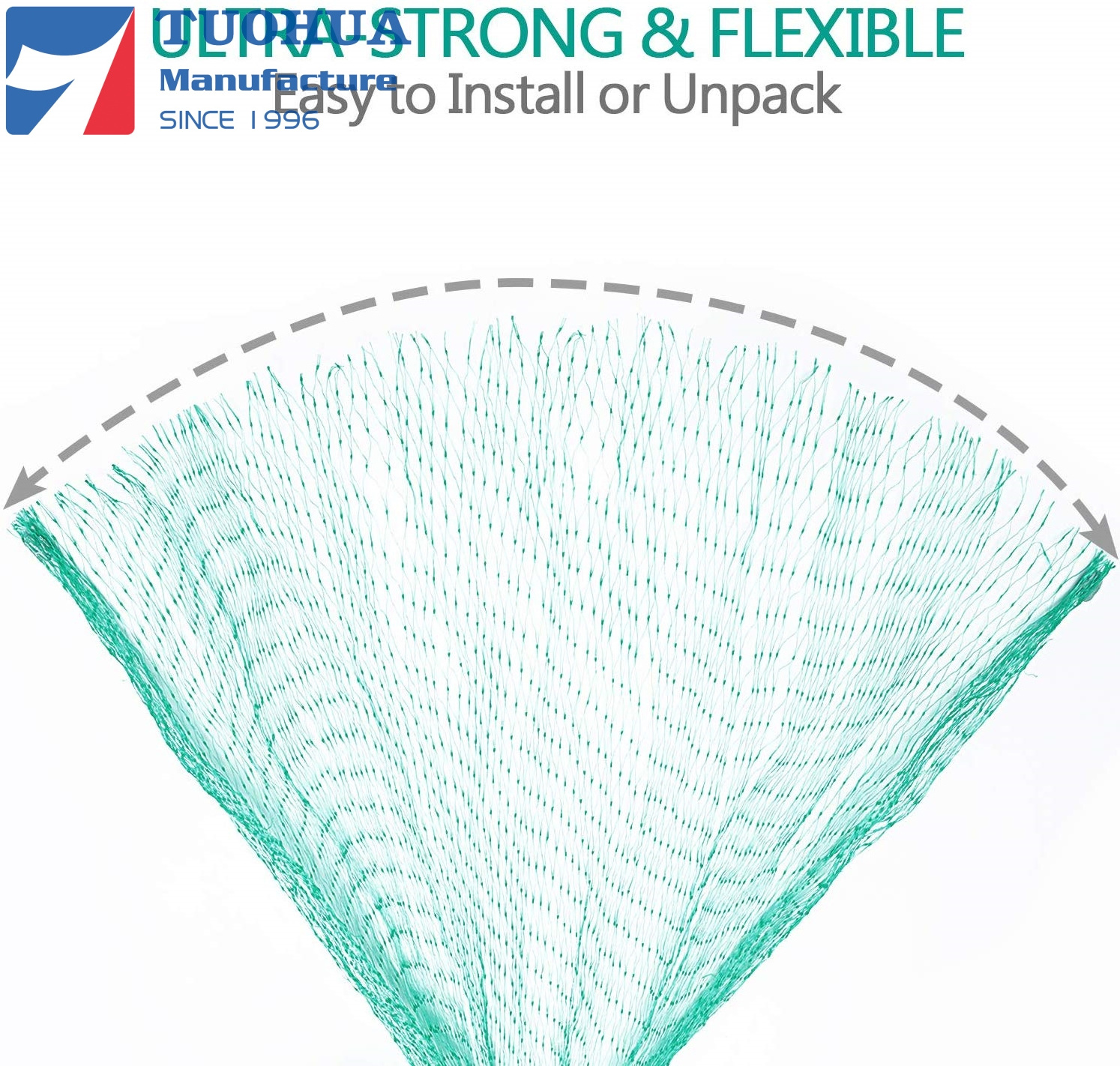 green agricultural anti bird net garden bird protection mesh