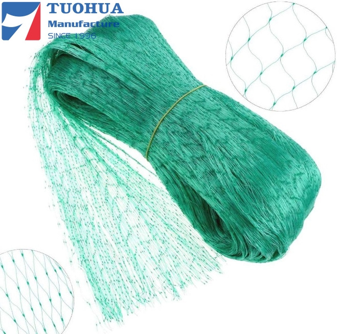 green agricultural anti bird net garden bird protection mesh