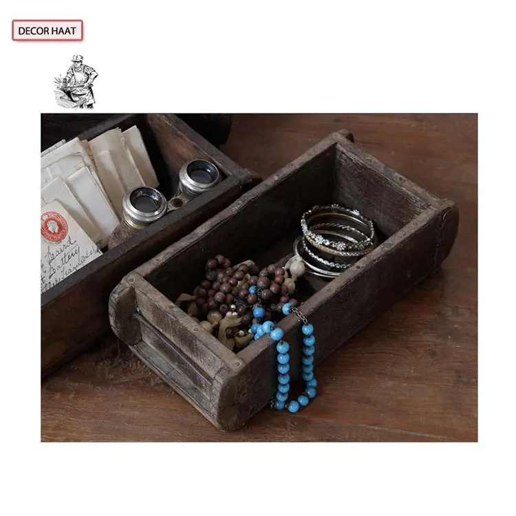 Exclusive Design Multi-purpose Wooden Storage Box Table Decorative Jewelry Box for Home Goods Container At Low Price