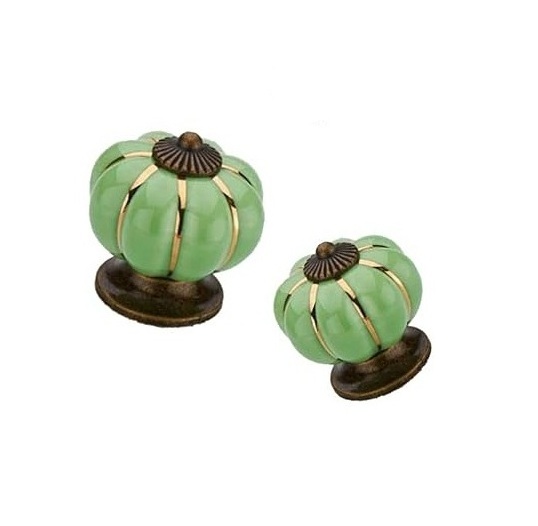 New Design decorative cabinet drawer Top Quality Ceramic Door knobs Round Ball Shape Cupboard Door Pulls