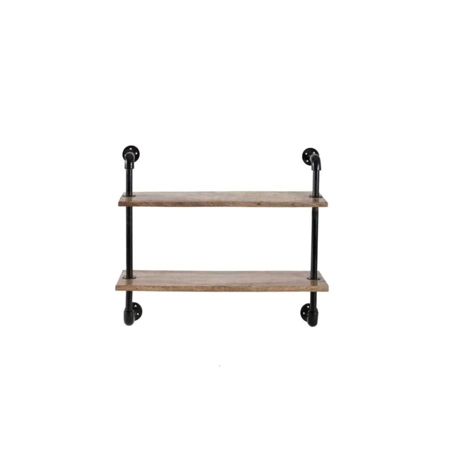 decorative metal wall shelves storage racks and shelving units black wire wall shelves customized wholesale Price