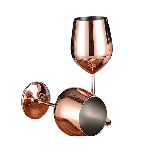 Modern Design Copper Antique Wine Goblet for Wine and other Drinks Manufacturer and Exporter from India With Low Prices