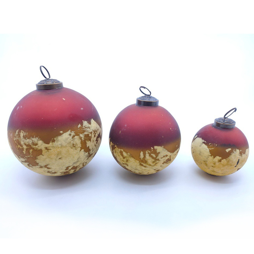 Decor Impex Factory Wholesale Christmas Crafts Christmas Tree Hanging ornaments Custom Christmas Glass balls