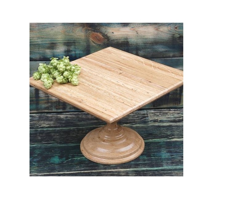 Eco-friendly Tier wood wedding tier cake cupcake stand mini individual cupcake display stand for customized design available