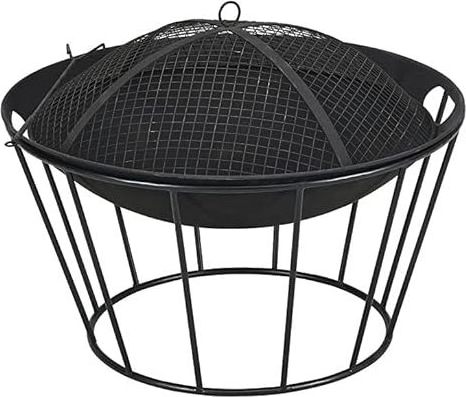 fire Pit for Outdoor with Stand Campfire Bowl Bonfire Pit for Terrace for Home Camp Fir Bowl Fire Pit for Bonfire Outdoor