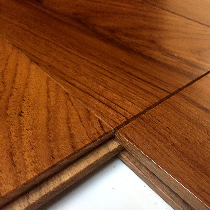 Hand scraped maple engineered hardwood flooring