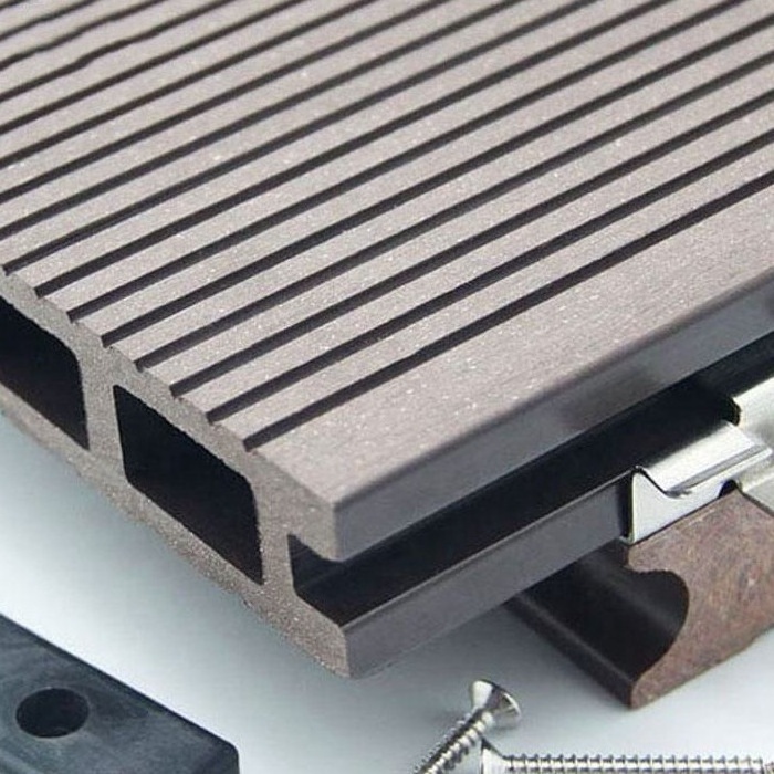 long warranty High quality reasonable price wpc terrasse hollow decking