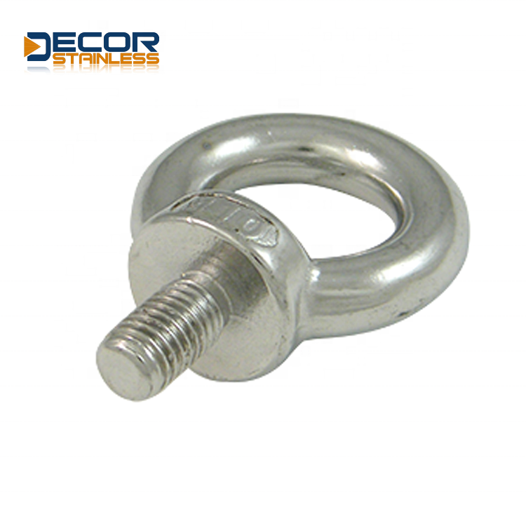 Stainless steel din580 lifting eye bolt