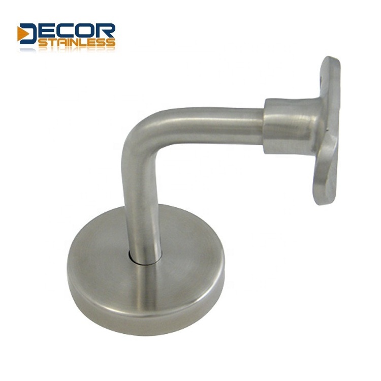 Wear resistant and corrosion resistant Handrail Bracket With Cover stainless steel stair